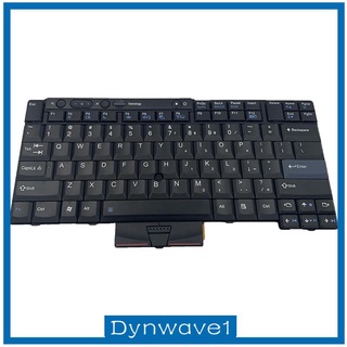 [Dynwave1] คีย์บอร์ดแล็ปท็อป US สีดํา แบบเปลี่ยน สําหรับ ThinkPad T410 T410S T420