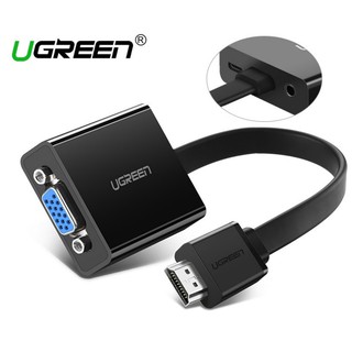 อะแดปเตอร์ Ugreen HDMI to VGA Adapter สำหรับ PS 4 Pro Raspberry TV