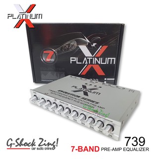 PLATINUM-X ปรีแอมป์ 7แบนด์ แยกซับอิสระ  Platinum-x รุ่น PL-739S