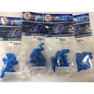 "LINK" US-6004 PLUG BOOTS CAT5 BLUE COLOR (10EA/PACK)