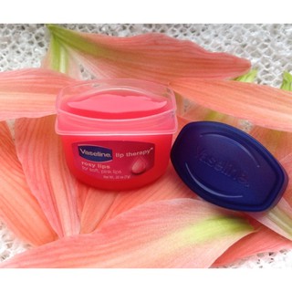 ลิปวาสลีน Vaseline Lip Therapy สีชมพู(กลิ่นกุหลาบ) ขนาด 7 กรัม