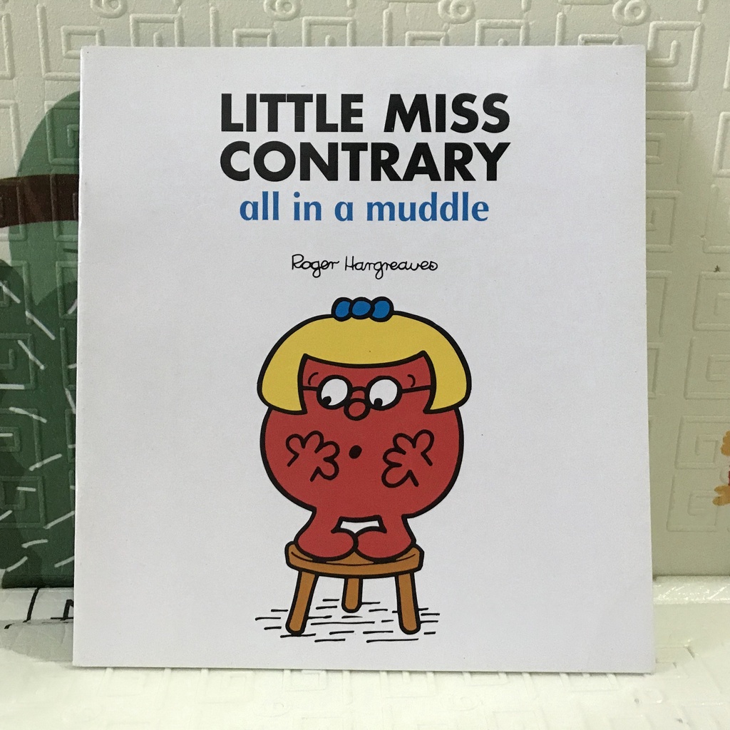 หนังสือภาษาอังกฤษ มือสองนำเข้าจากอังกฤษ Little Miss Contrary, All in a Muddle