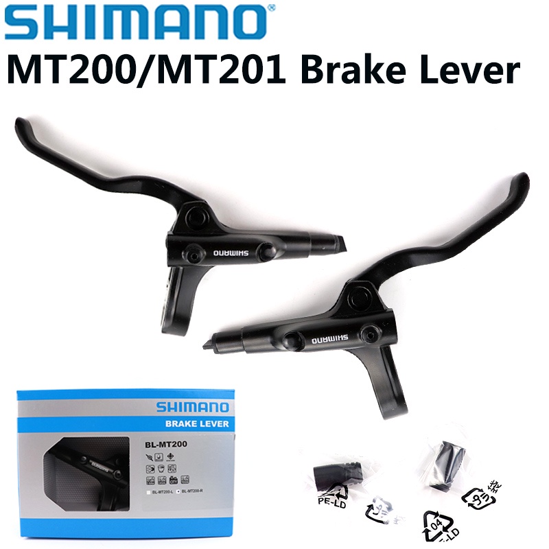 Shimano BL MT200 MT201 ก้านเบรกไฮดรอลิกสําหรับจักรยานเสือภูเขา MTB จักรยานเบรคมือจับ 22.2 มม. Shimano