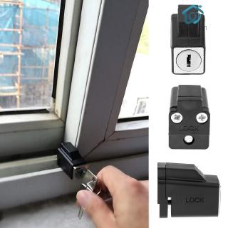 ❤Restock-Truman❤Aluminum Alloy Child Safety Sliding Window Restrictor Lock with 2 Keys