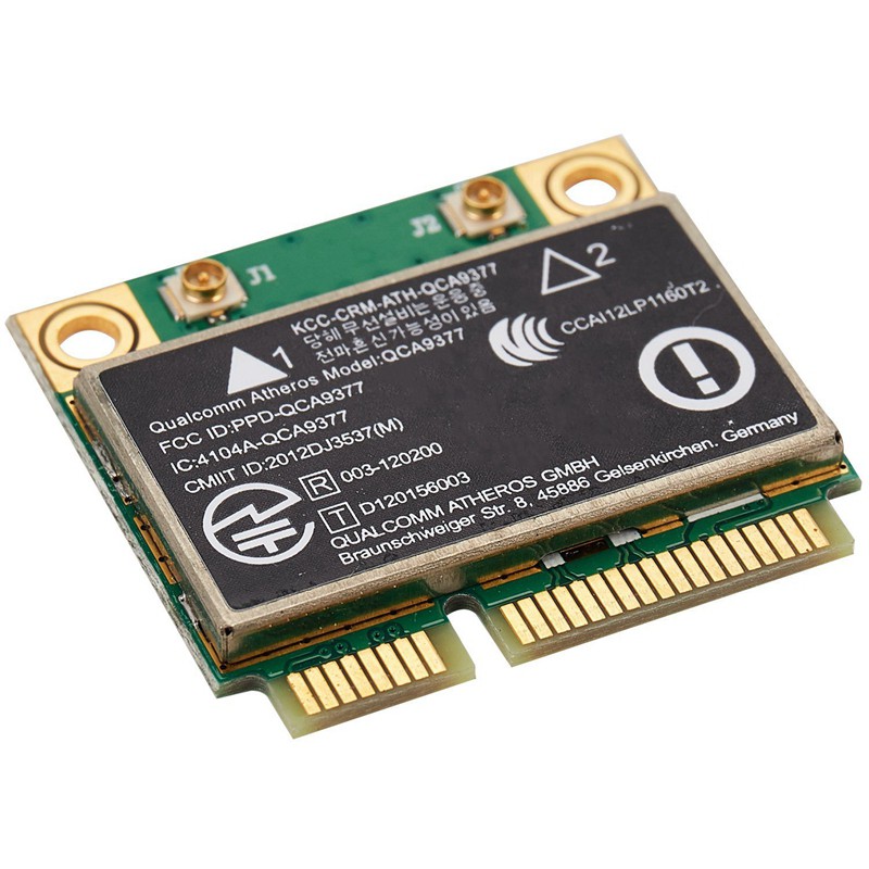 QCA9377 Dual Band AC WIFI Module WIFI Adapter Mini PCI-E 2.4G5G fe9T ...