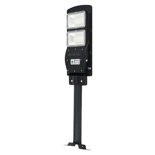 ไฟถนน ไฟถนน SOLAR ELEKTRA ELE-D 60 วัตต์ DAYLIGHT สีดำ โคมไฟภายนอก โคมไฟ หลอดไฟ LED SOLAR STREET LIGHT ELEKTRA ELE-D 60W