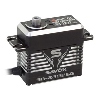 เซอร์โวดิจิตอล บลัสเลส Savox SB2292SG Brushless Hivolt 36-50kg/7.4-8.4v.