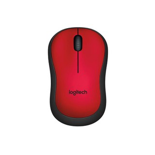 เมาส์ไร้สาย Logitech M221 Silent Wireless Mouseสีแดง