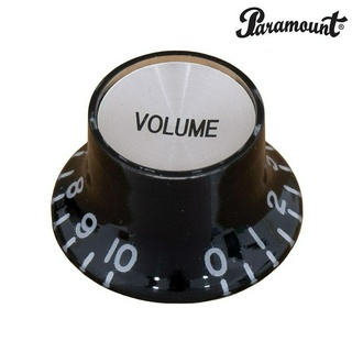 Paramount® KSV42BK ปุ่ม Volume กีตาร์ไฟฟ้าทรง SG สีดำ (Volume Knob for SG Guitars, ปุ่มวอลุ่มกีตาร์)