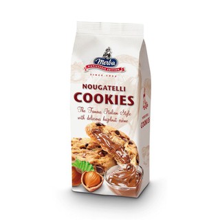 Merba Merba Nougatelli Cookies 200g  คุกกกี้เมอร์บา จากเนเทอร์แลนด์ 200 กรัม