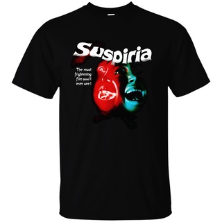 เสื้อยืดโอเวอร์ไซส์เสื้อยืด พิมพ์ลายมังงะ Suspiria Dario Argento Retro 1970S Horror Movie Italian สําหรับผู้ชายS-3XL