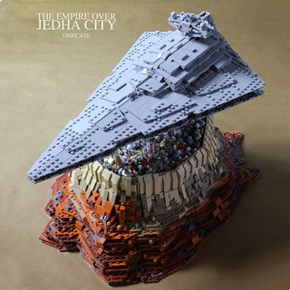 เลโก้จีน ตัวต่อยานอวกาศ The Empire Over JEDHA CITY 5162+ ชิ้น