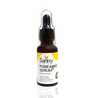 Sanny Poreaway Serum Plus 15g เซรั่ม ยางไม้ทองคำ เซรั่มหลุมสิว