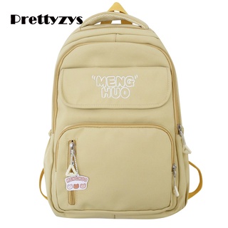 Backpack Prettyzys 2022 Korean School backpack Large capacity 14 inch Bagpack For Teenage Girl