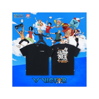 เสื้อแบดมินตัน VICTOR | ONE PIECE T-shirt - Straw Hat Crewเสื้อยืด