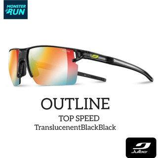 แว่นตากันแดด JULBO OUTLINE™ Translucent/Black/Black