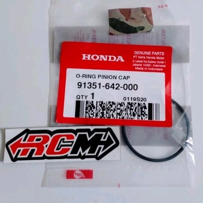 O-Ring Oring Seal Pinion Cap Cvt Pully Poly Pulley Beat Vario Spacy Original Honda Ahm Hgp Original 