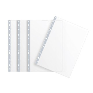 ซองอเนกประสงค์ A4 แถบขาว (20ซอง) ไส้แฟ้ม 11 รู