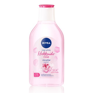 NIVEA นีเวีย โรซี่ ไวท์ ฮอกไกโด โรส ไมเซล่า วอเตอร์ 400 มล.