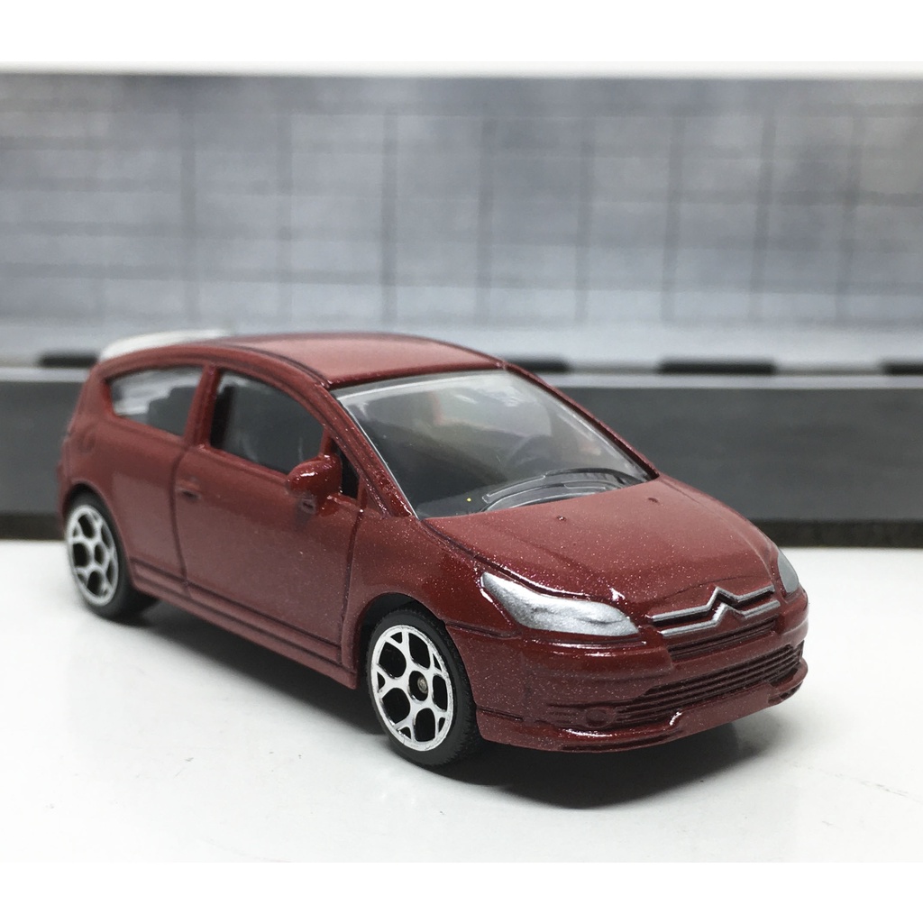 Majorette Citroen C4 - Red Color /Wheels 5Y /scale 1/57 (3 inches) no Package