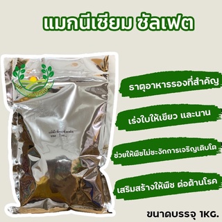 แมกนีเซียมซัลเฟต | ขนาดบรรจุ 1kg.