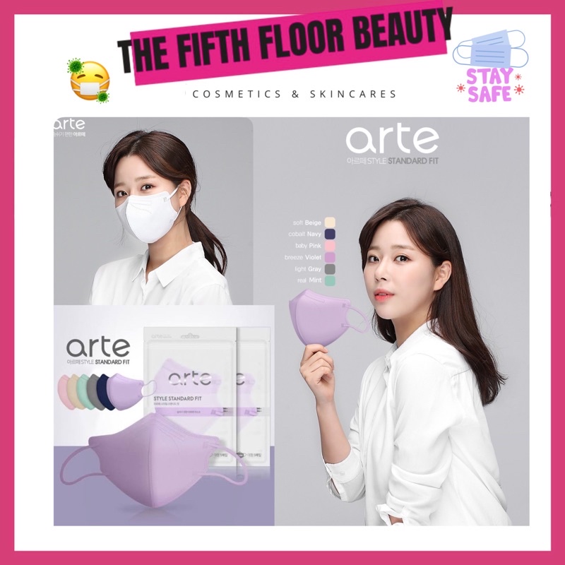 ลดล้างสต๊อก (พร้อมส่ง) arte KF94 หน้ากากอนามัย จากเกาหลี แมสเกาหลี กรอง 4 ชั้น