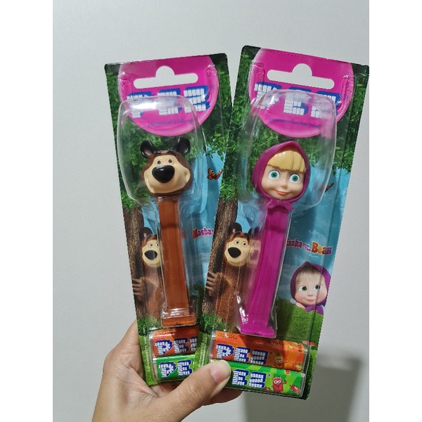 pez candy masha&thebear