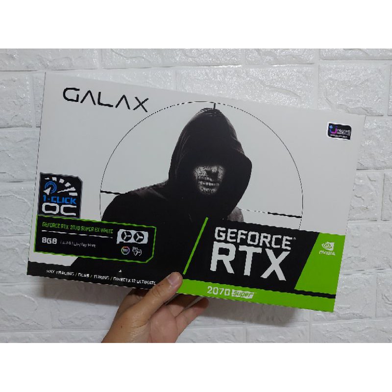 การ์ดจอ GALAX GEFORCE RTX 2070 SUPER 8G WHITE #ของใหม่ได้จากการเคลม