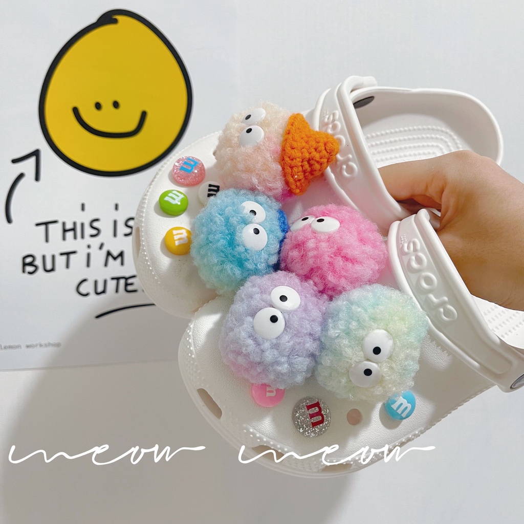 DIY สติ๊กเกอร์ clog charm ตกแต่งรองเท้า หัวเข็มขัดรองเท้า ตกแต่งรองเท้า