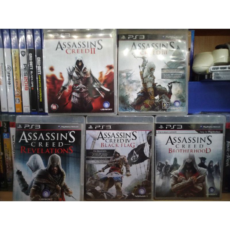 แผ่นเกมส์ PS3 Assassins's z3 แผ่นแท้ (มือสอง) ขายรวมชุด5แผ่น