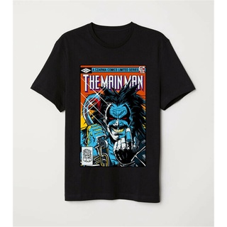 ถูกสุดๆเสื้อยืด พิมพ์ลายการ์ตูน Doom Patrol The Main Man Lobo Alien Bounty Hunter สีดํา สําหรับผู้ชายรหัสเต็ม