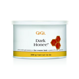 ของแท้! GiGi Dark Honee Wax ดาร์ก ฮันนี่ แว็กซ์ สำหรับขนหยิกและหยาบหนา (ใช้ร่วมกับแถบผ้า แว็กสำหรับมืออาชีพ)