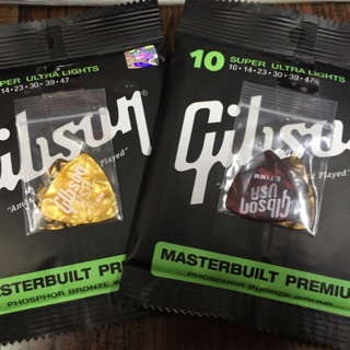 สายกีต้าGibson กิ๊ฟสัน กิ๊บสัน สายกีต้า กีต้าโปร่ง สายกีต้าไฟฟ้า