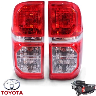 ไฟท้าย วีโก้ แชมป์ ปี 2011-2014 ( 1คู่ 2ชิ้น ซ้าย ขวา ) Vigo Champ toyota เฉพ car-tail-light-parts T8