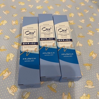 ora2 Me stain clear toothpaste ยาสีฟันไวท์เทนนิ่งฟลูออไรด์