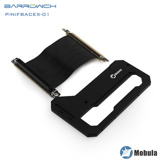 (จัดส่งในไทย) Barrowch Mobula Simple integrated modular panel case Graphics card module black (ขาตั่งการ์จอเคส)