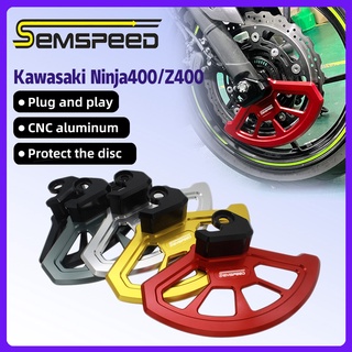 【SEMSPEED】ฝาครอบดิสก์เบรกหน้ารถจักรยานยนต์ สําหรับ Kawasaki NINJA 400 NINJA400