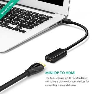 Mini Thunderbolt Mini Display Port To HDMI 4Kx2K สำหรับ noteBook และ Microsoft Surface