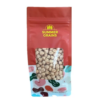 ถั่วลูกไก่ เม็ดกลาง Chickpea NON-GMO 500-1000g จาก SummerGrains