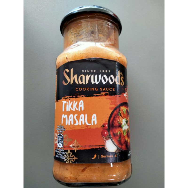 Sharwood's Tikka Masala Sauce  ซอส 420  กรัม ราคาสุดฟิน