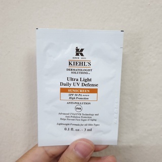 พร้อมส่ง Kiehls Ultra Light Daily UV Defense Sunscreen SPF 50 PA++++ 3ml