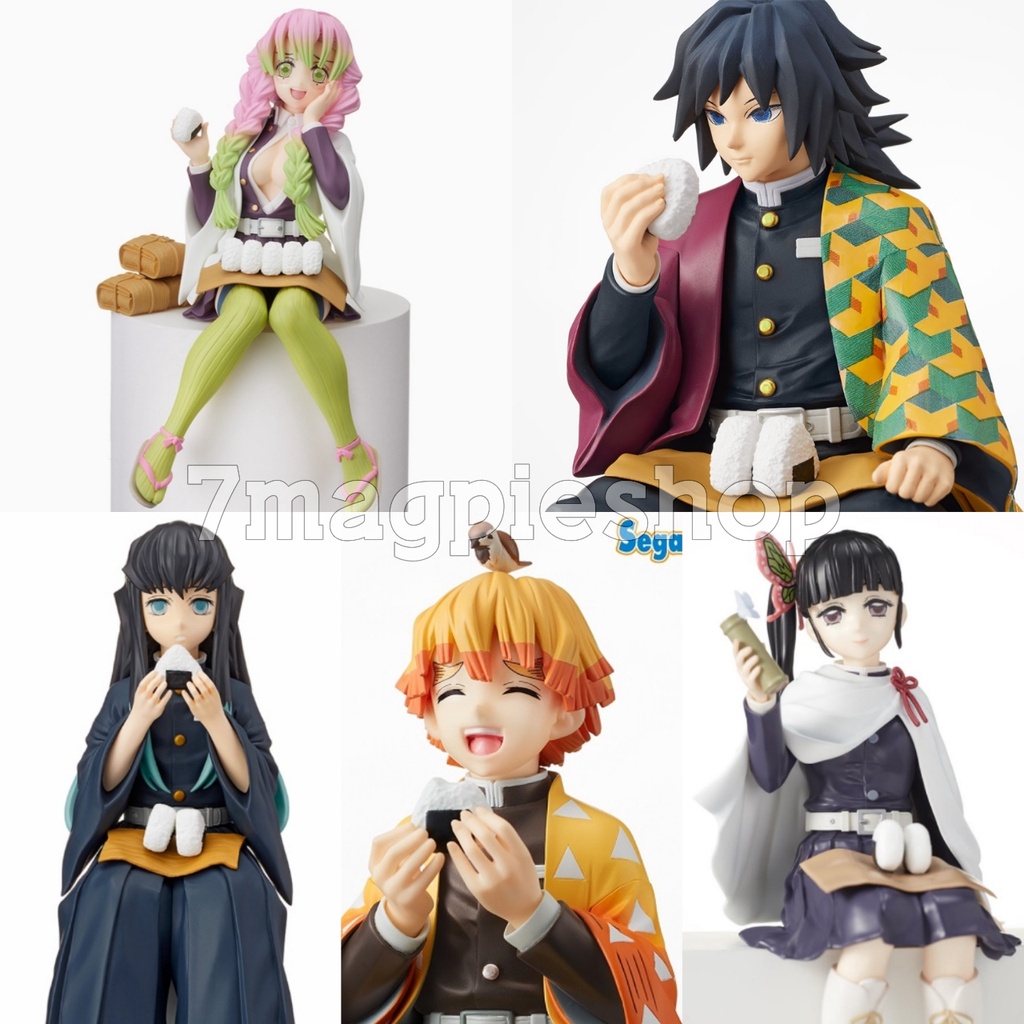 Lot JP🇯🇵 SEGA ข้าวปั้น Kimetsu no Yaiba Chokonose Mitsuri Zenitsu Giyuu Muichiro Kanao Figure ดาบพิฆ