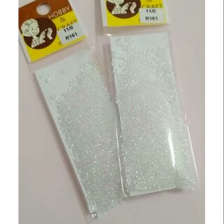 ลูกปัดซองสีใส  (  แพ้ค 2 ห่อ)::::30300