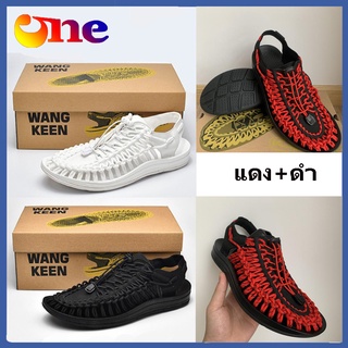 （พร้อมกล่อง）แตะ รัด ส้น สไตล์ Kenen Sandal ชาย หญิง （สีต่างๆ）รองเท้าใหญ่ รองเท้า แตะ รัด ส้น สไตล์ ชาย รองเท้าใหญ่ หญิง