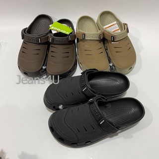 ร้องเท้า Crocs หัวโต มีพร้อมส่ง3สีดํา น้ำตาล ครีม ใส่ทนสบายเท้า