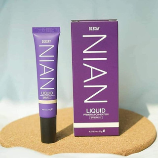 DEESAY NIAN LIQUID PRIMER &amp; FOUNDATION รองพื้น ดีเซ่ย์เนียน ลิขวิด ไพรเมอร์แอนด์ ฟาวเดย์ชั่น (N.02) 1 ชิ้น