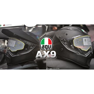 หมวกกันน็อค AGV รุ่น AX9 (ถอดแกร็ปได้)