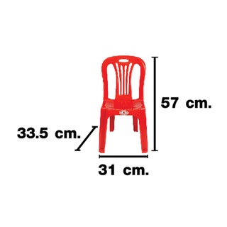 เก้าอี้สำหรับเด็ก เป็นเก้าอี้ขนาดเล็ก รุ่นเด็กขยัน (KIDS CHAIR) ชนาด 31 x 33.5 x 57 cm.