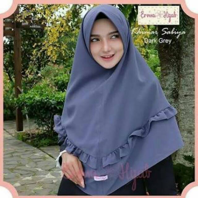 KHIMAR WITH CENTER Ruffles / KHIMAR WOLFIS WITH CENTER Ruffles / KHIMAR WITH Ruffles / KHIMAR WOLFIS