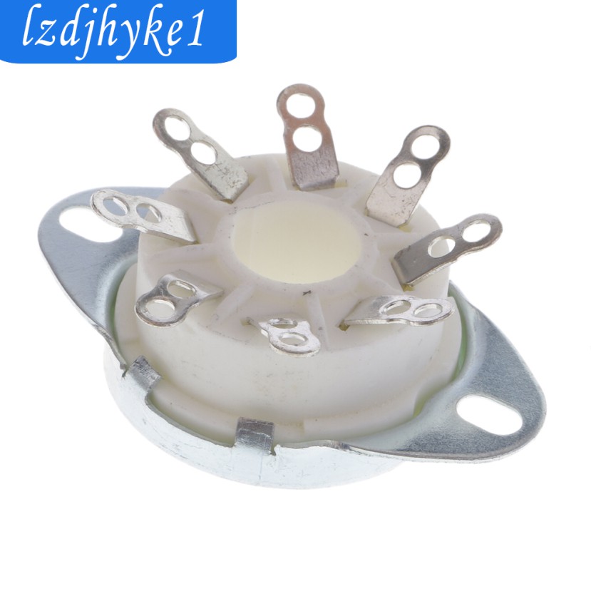 Gzc8-y-6 8pin PCB Mounting Tube Socket สําหรับ 6550/EL34 6SN7